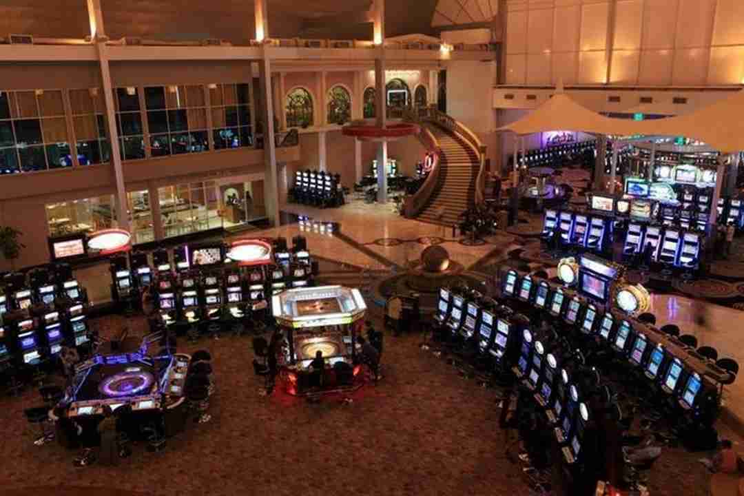 Queenco Hotel and Casino được thiết kế rất sang trọng, thời thượng