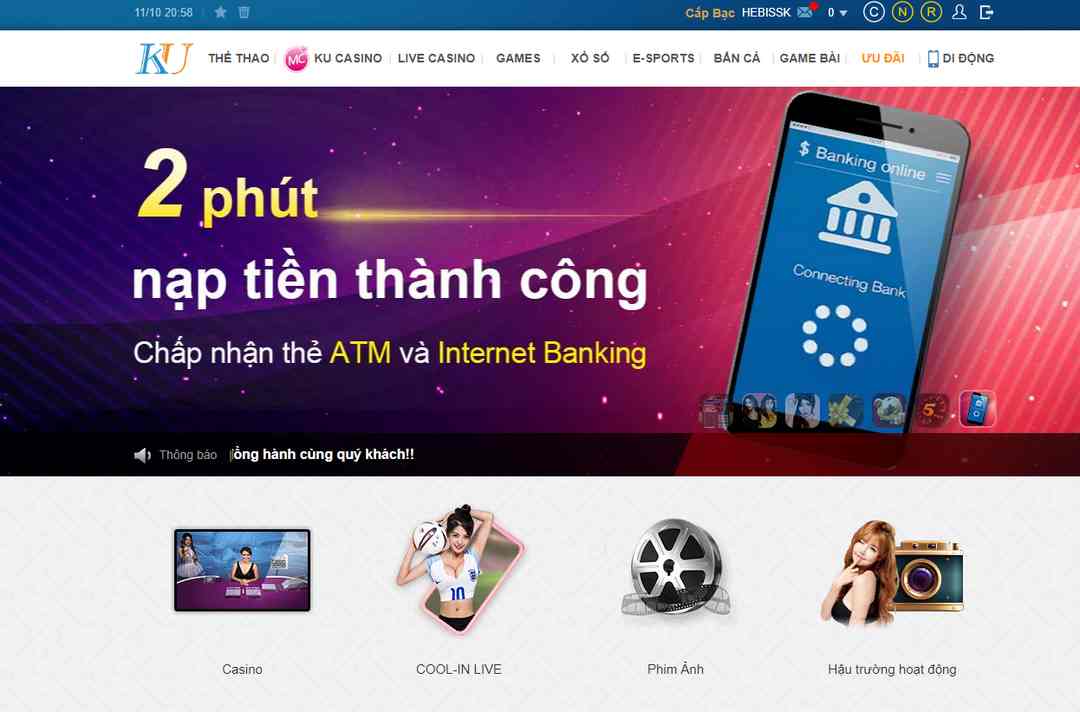 Quá trình phát triển của website Kubet