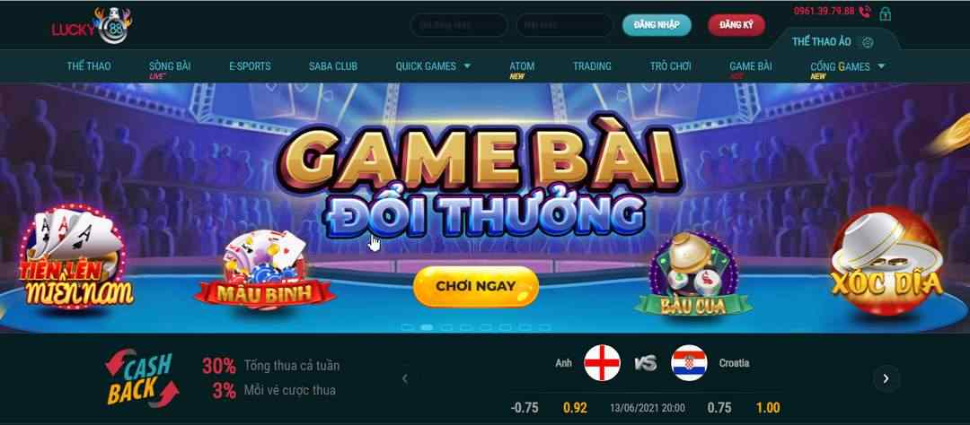 Casino trực tuyến Lucky88