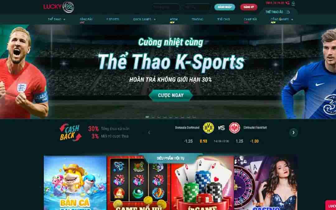 Những sản phẩm cược có mặt tại Lucky88