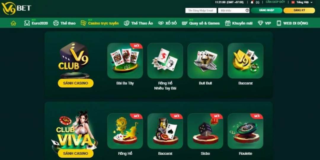 Thông tin cơ bản về nhà cái V9bet